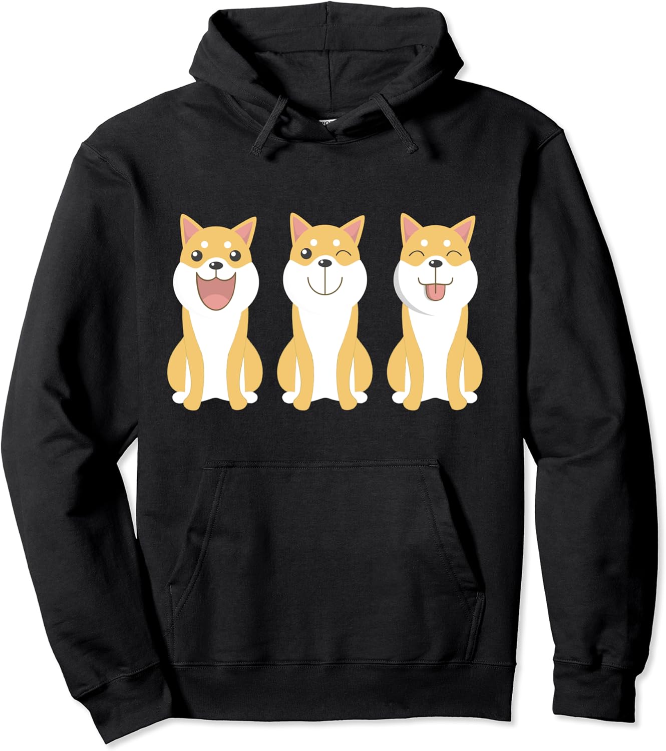 Kawaii shiba inu hoodie Clearance